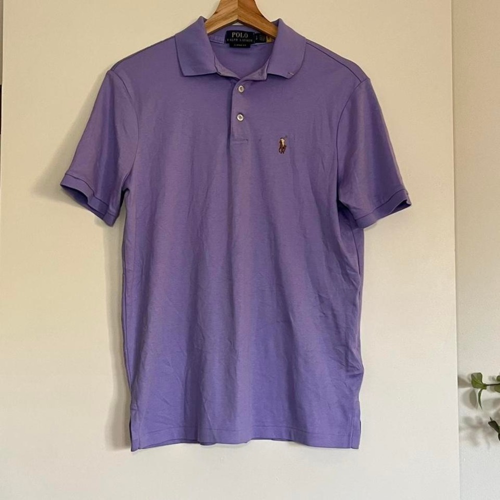 Polo Ralph Lauren Purple Classic Fit Polo Shirt – Size Small